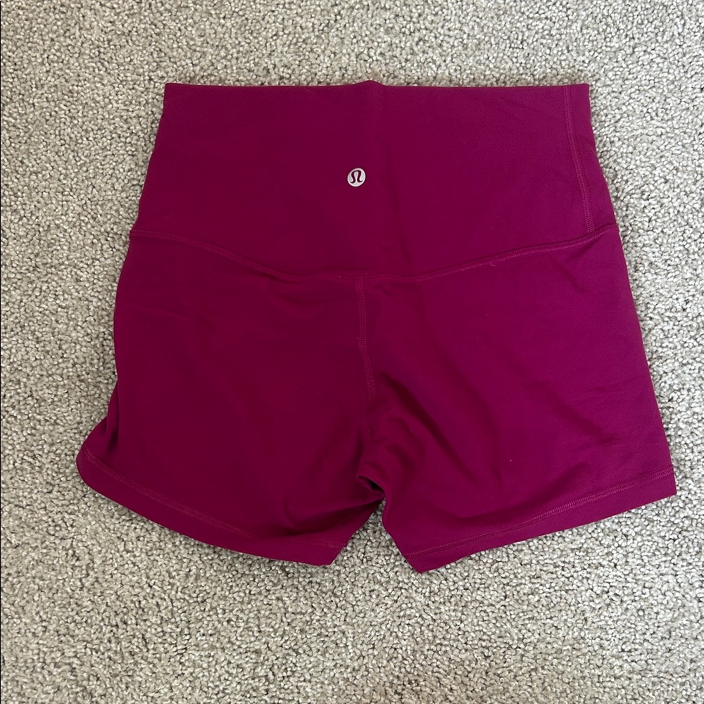 lululemon athletica Women's Fuchsia Align 4” Shorts